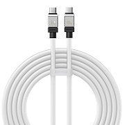 CABLU alimentare si date Baseus, Fast Charging Data Cable pt. smartphone, USB Type-C (T) la USB Type-C (T),  E-marker, 100W, 2m, alb, 