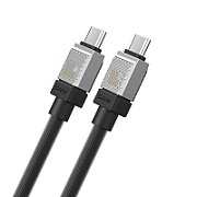 CABLU alimentare si date Baseus, Fast Charging Data Cable pt. smartphone, USB Type-C (T) la USB Type-C (T),  E-marker, 100W, 2m, negru, 