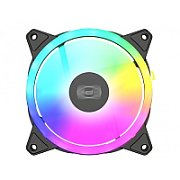 SET 3 VENTILATOARE PCCOOLER, 120mm, 500 - 1800 RPM, LED ARGB, conector 4 pin, 