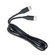 Jabra Evolve2 USB Cable, USB-C to USB-C, 1.2m, Black_1