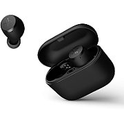 CASTI Edifier, wireless, intraauriculare - butoni, pt smartphone, microfon pe casca, conectare prin Bluetooth 5.2, USB-C, negru, 