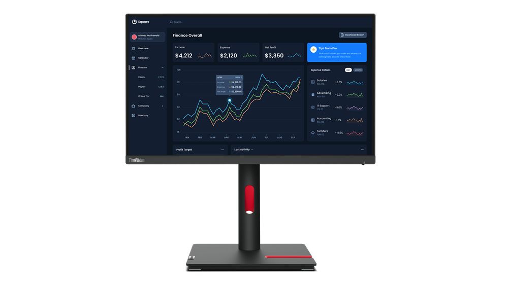 Lenovo ThinkVision T22i-30 54,6 cm (21.5