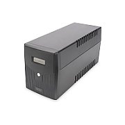 Line-Interactive UPS, 1000VA/600W 12V/7Ah x2 battery,4x CEE 7/7,USB,RS232,RJ45,LCD_1