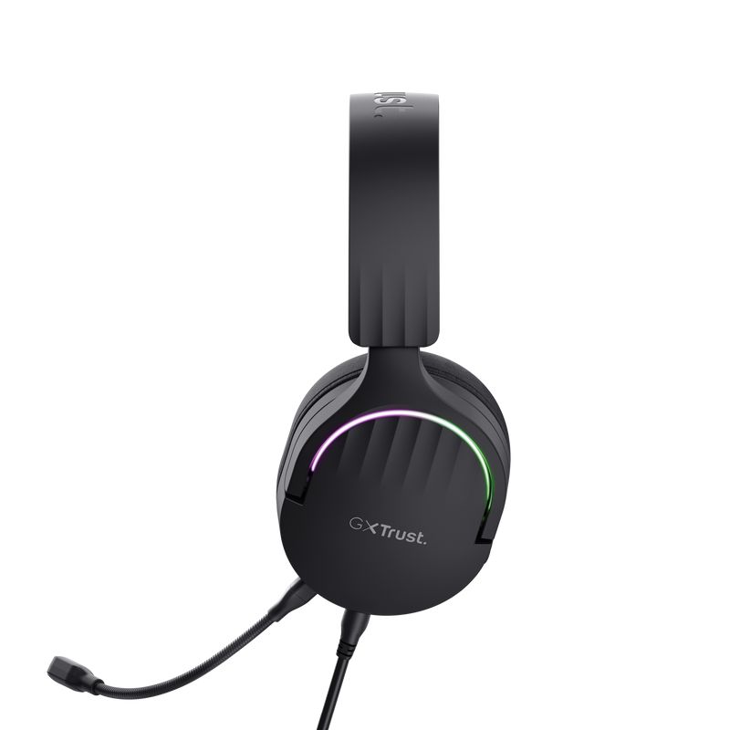 Casti gaming TrustGXT 490P Fayzo cu fir, interfata USB 2.0, frecventa de raspuns 20 Hz - 20.000 Hz, sensivitate 100 dB, negru_2