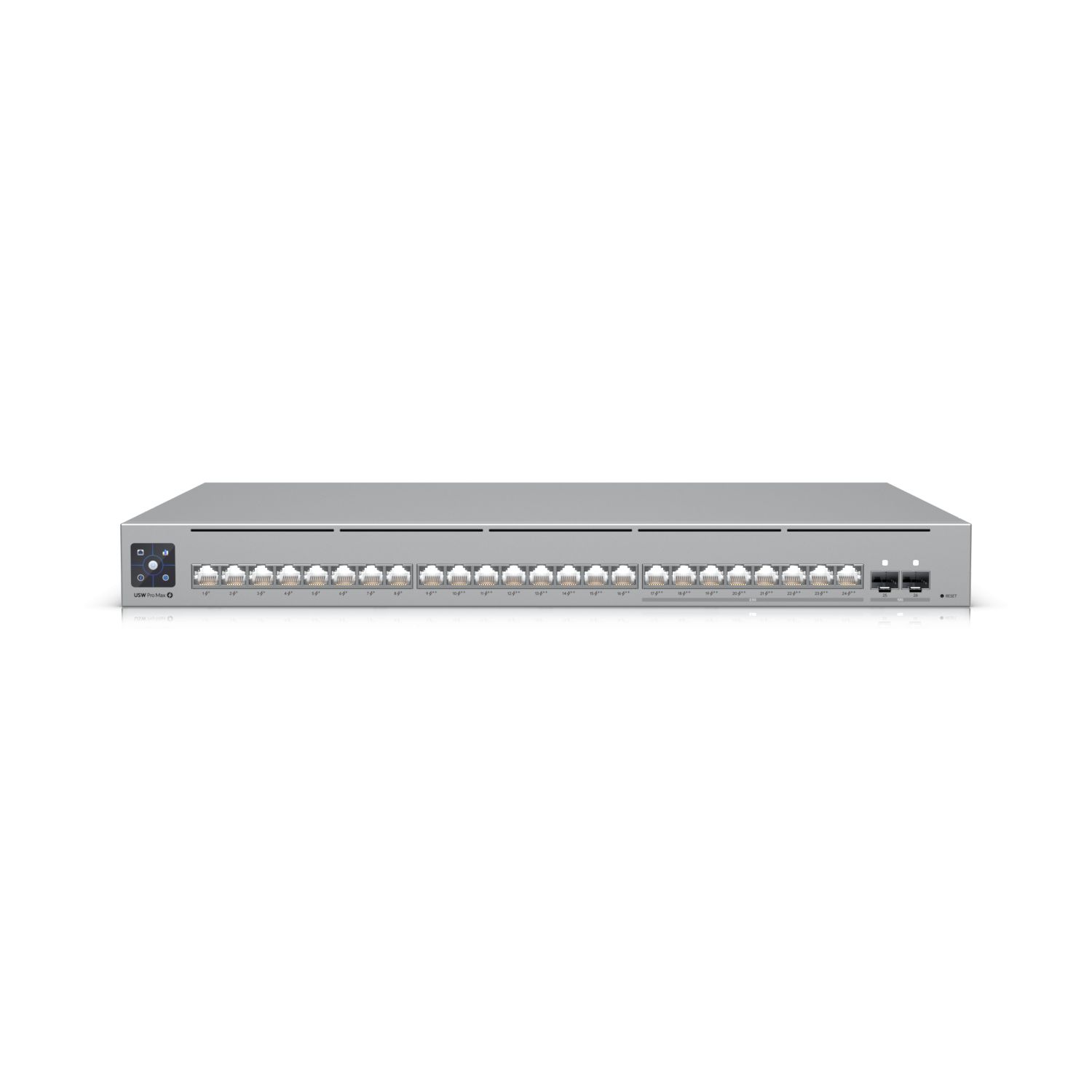 Ubiquiti Switch UniFi 16xRJ45 GBit/8xRJ45 2.5G/2xSFP+ Managed PoE+ 400W Max 19