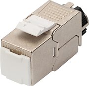 CAT 6A Keystone Jack, shielded tool free connec., set 24 pcs_1