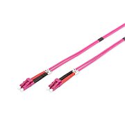 Digitus DK-2533-01-4 cabluri din fibră optică 1 m LC I-VH OM4 Violet_1
