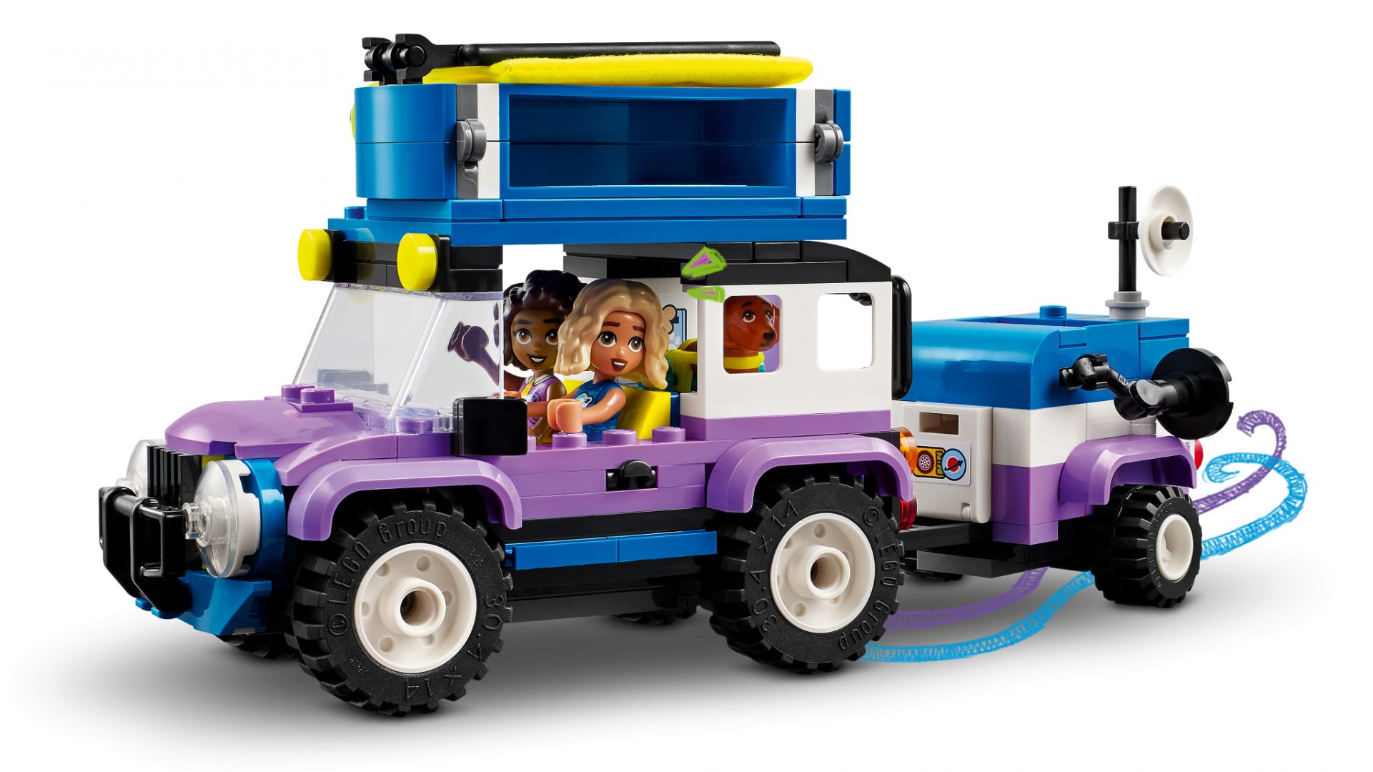 VEHICUL CAMPING OBS.STELELOR, LEGO 42603_3