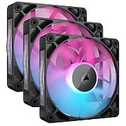 Ventilatoare Carcasa CORSAIR iCUE LINK RX120 3x120mm RGB NEGRU, viteza 0.400-2100 RPM +/- 10%, Airflow: 10.5-74.2 CFM, Presiune Statica: 0.12-4.38 mm-H2O, Nivel de zgomot: 10-36dBA, Prindere magnetica, Lungime cablu 135mm, 600mm_1