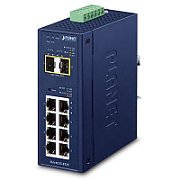 PLANET IP30 Industrial L2/L4 8-Port Gestionate L2/L4 Gigabit Ethernet (10/100/1000) Albastru_1