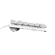 Tastatura Trust cu fir GXT833W Thado, numar butoane 87, interfata USB 2.0, conector USB-A male, compatibila cu PS4, Xbox One, Nintendo Switch, PS5, alb_4