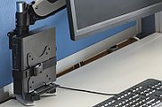 DIGITUS mini desktop PC holder VESA pattern 75x75 100x100 max.5Kg black_2
