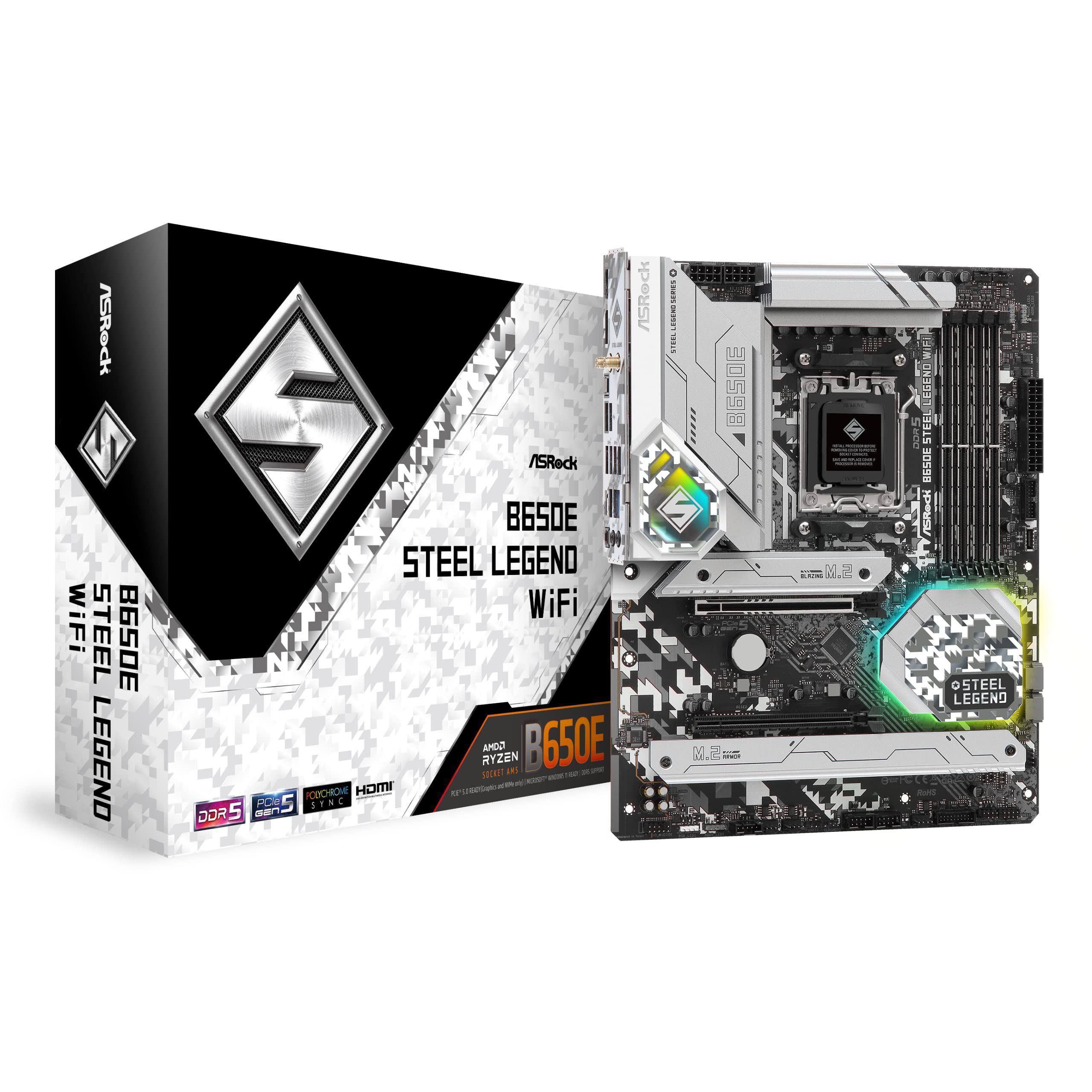 ASROCK B650 STEEL LEGEND WIFI 1xHDMI 1xDP_2