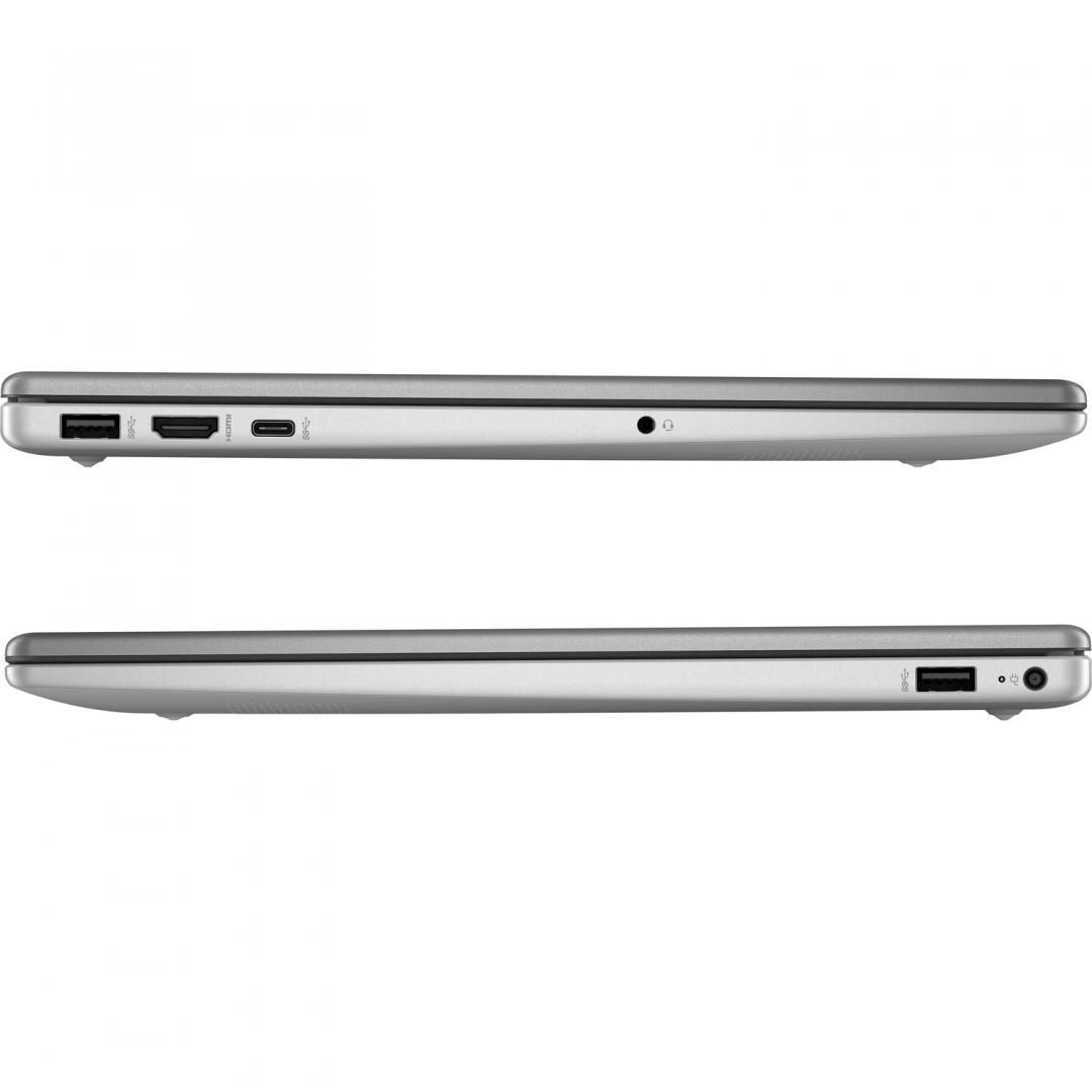 Laptop HP 250 G10 cu procesor Intel Core i5-1334U 10-Core (1.3GHz, up to 4.6GHz, 12MB), 15.6 inch FHD, Intel UHD Graphics, 16GB DDR4, SSD, 512GB PCIe NVMe, Free DOS, Turbo Silver, 1yw_4