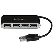 4 PORT PORTABLE USB 2.0 HUB/._1