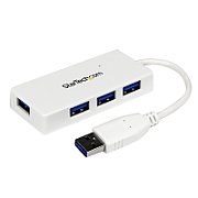 WHITE 4 PORT MINI USB 3.0 HUB/._2