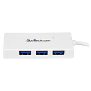 WHITE 4 PORT MINI USB 3.0 HUB/._4