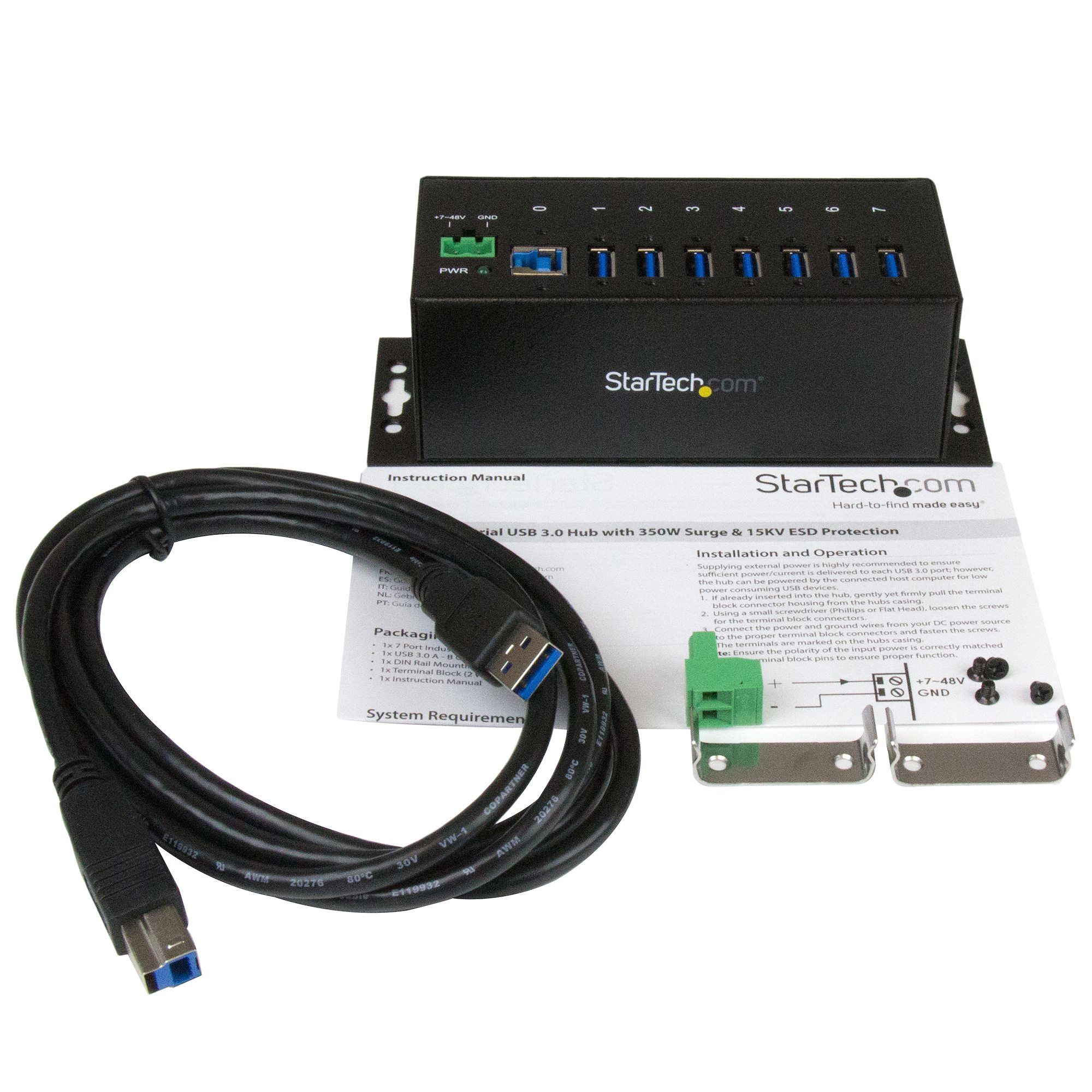 7 PORT INDUSTRIAL USB 3.0 HUB/._6
