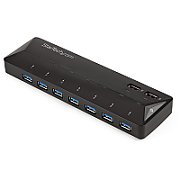 7-PT USB 3.0 HUB + CHARGE PTS/2X2.4A DEDICATED FAST CHARGE PTS_1