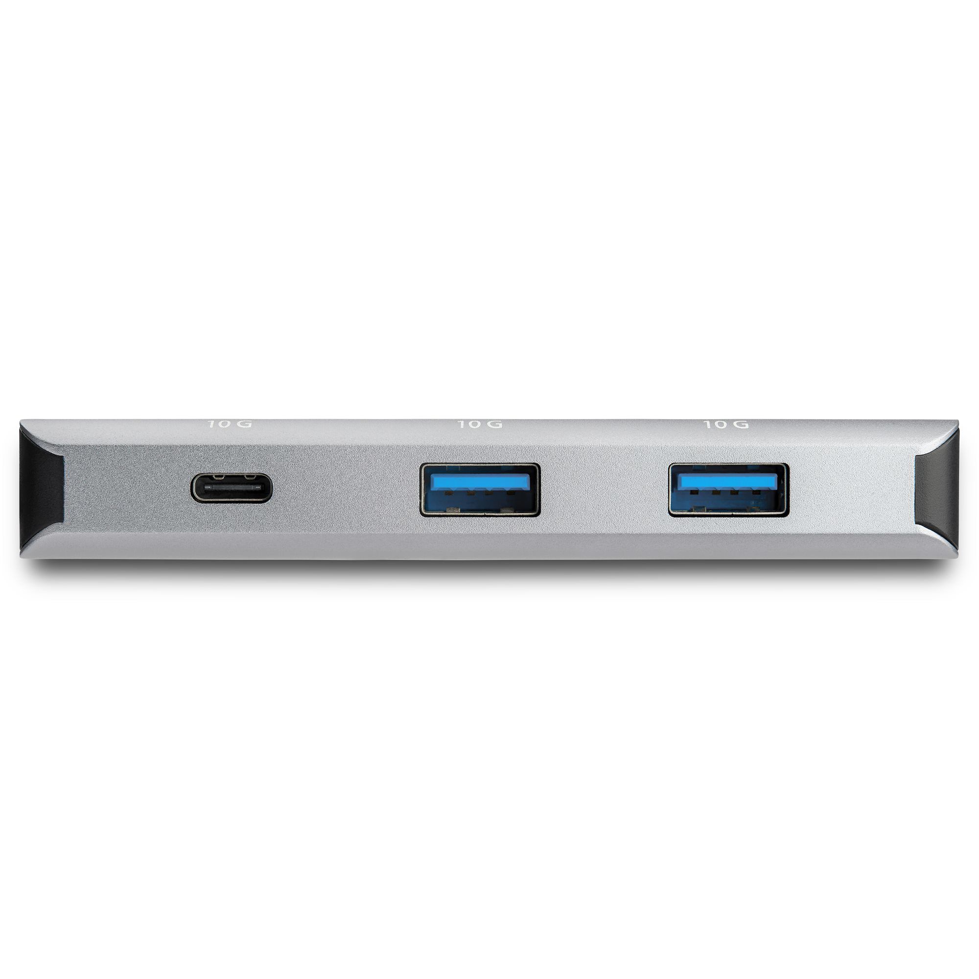 4 -PORT USB-C HUB 10GBPS/3X USB-A 1X USB-C_4