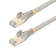 7M CAT6A ETHERNET CABLE GREY/GREY - SHIELDED COPPER WIRE_1