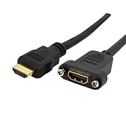 3 FT HDMI PANEL MOUNT CABLE/HDMI CABLES_1