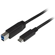 USB-C CABLE TO USB-B 2M/MALE/MALE_1