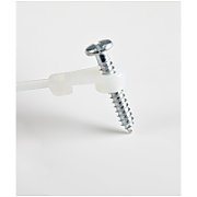 100 PACK OF PLASTIC ZIP TIES/WITH SCREW HOLE 4_1