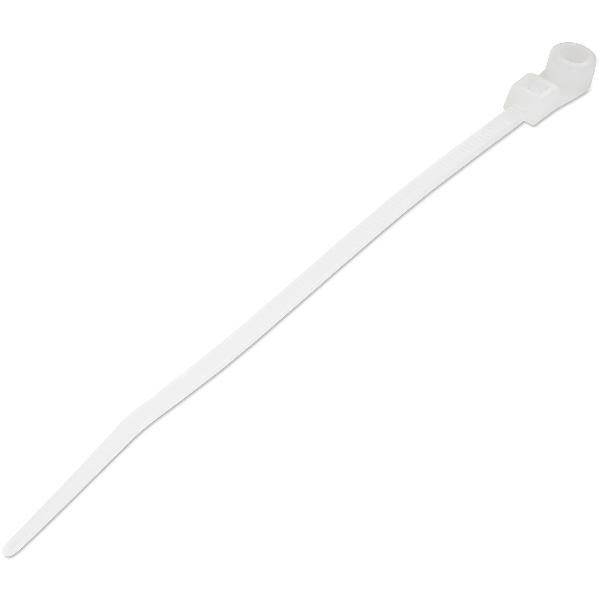 100 PACK OF PLASTIC ZIP TIES/WITH SCREW HOLE 4_2