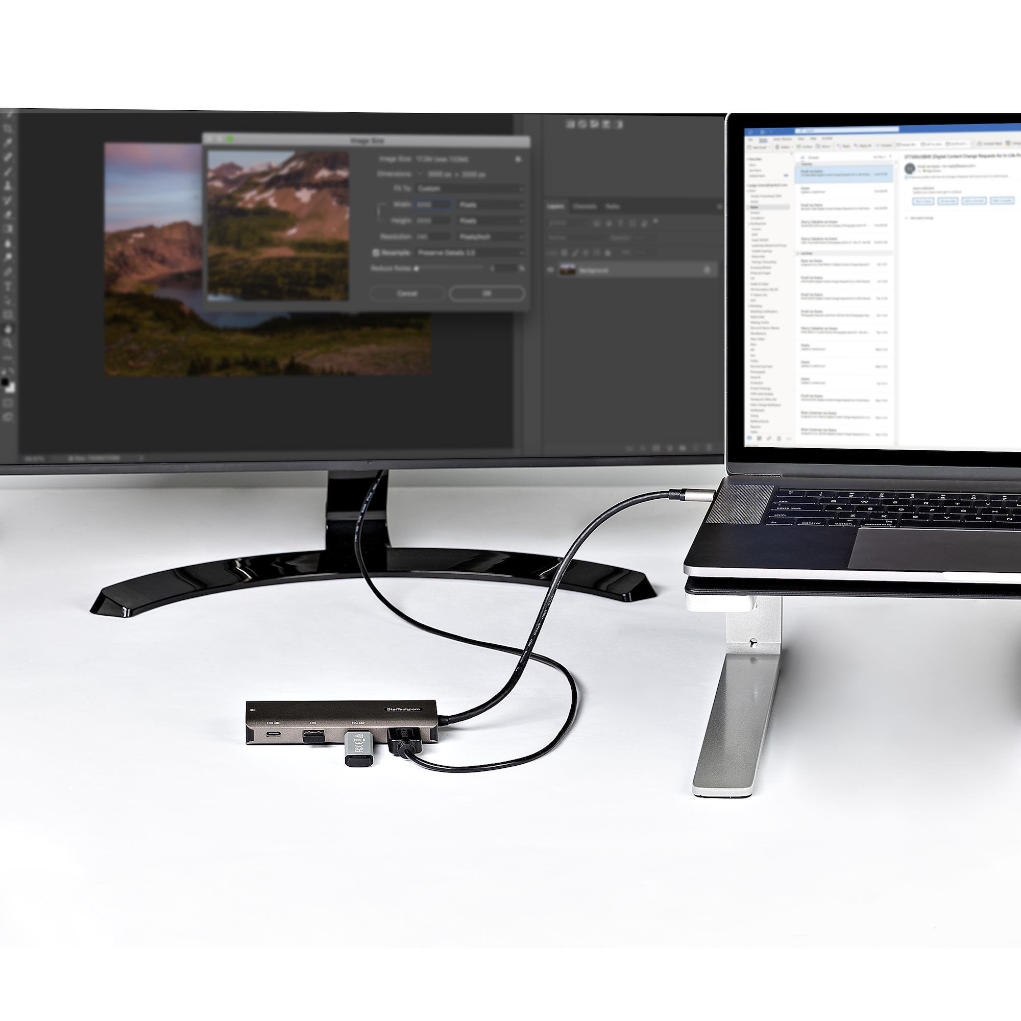 USB C MULTIPORT ADAPTER 10GBPS/GEN2- 4K 30HZ HDMI 100W PD_4