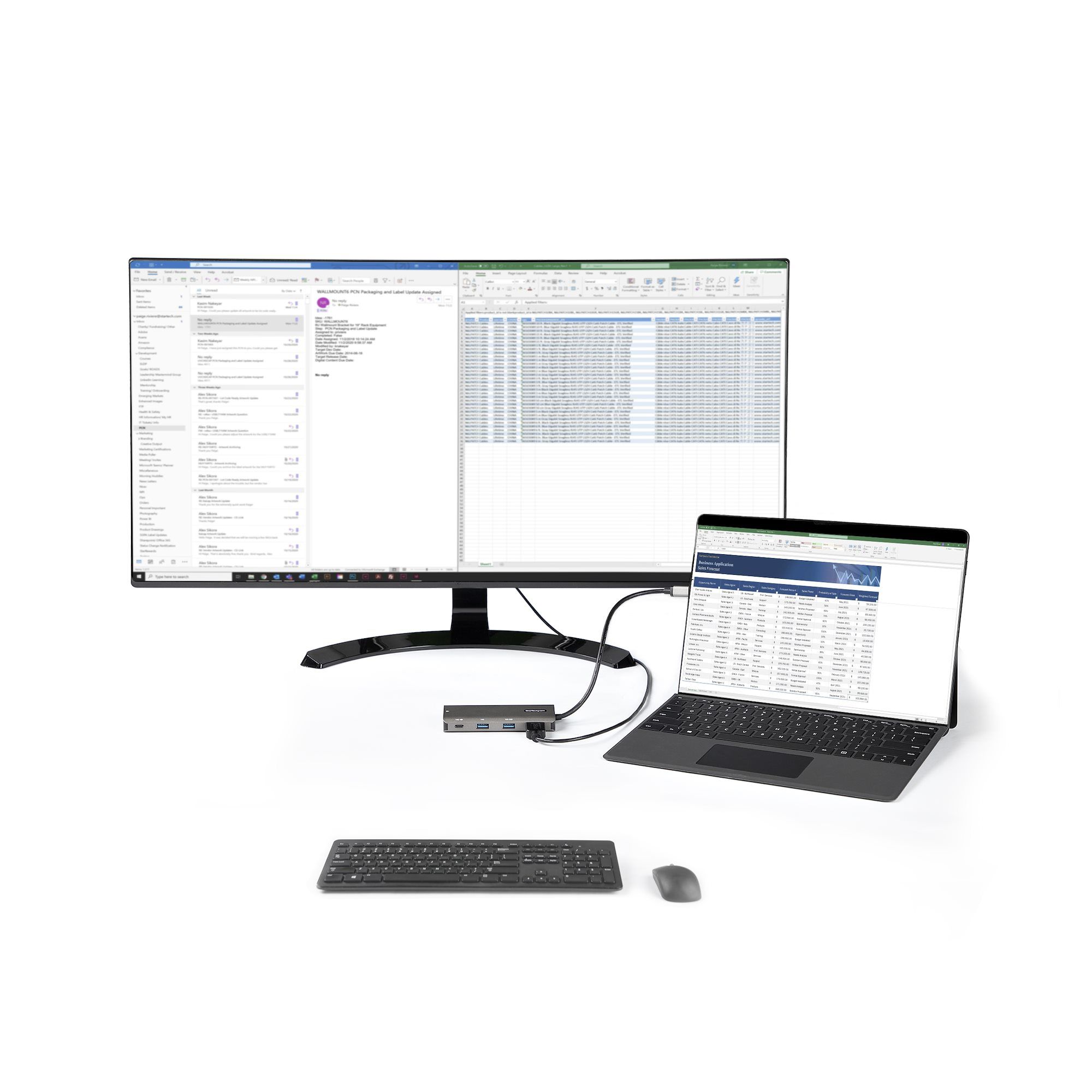 USB C MULTIPORT ADAPTER 10GBPS/GEN2- 4K 30HZ HDMI 100W PD_6