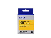 Epson Label Cartridge Pastel LK-7YBP Black/Yellow 36mm (9m)_1