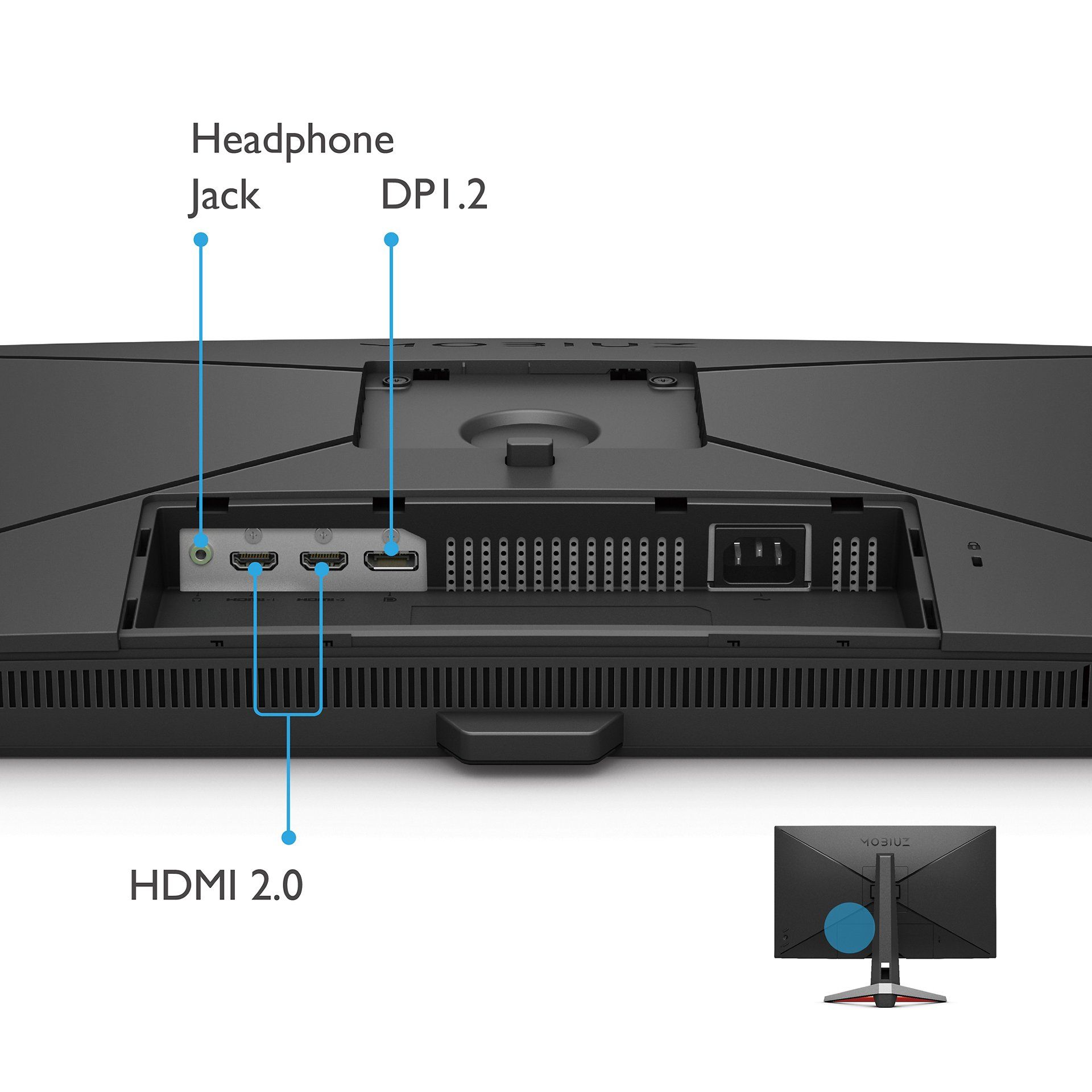 MOBIUZ EX2710U 68.68CM 27IN IPS/3840X2160 16:9 UHD 600CD/QM 1MS_2
