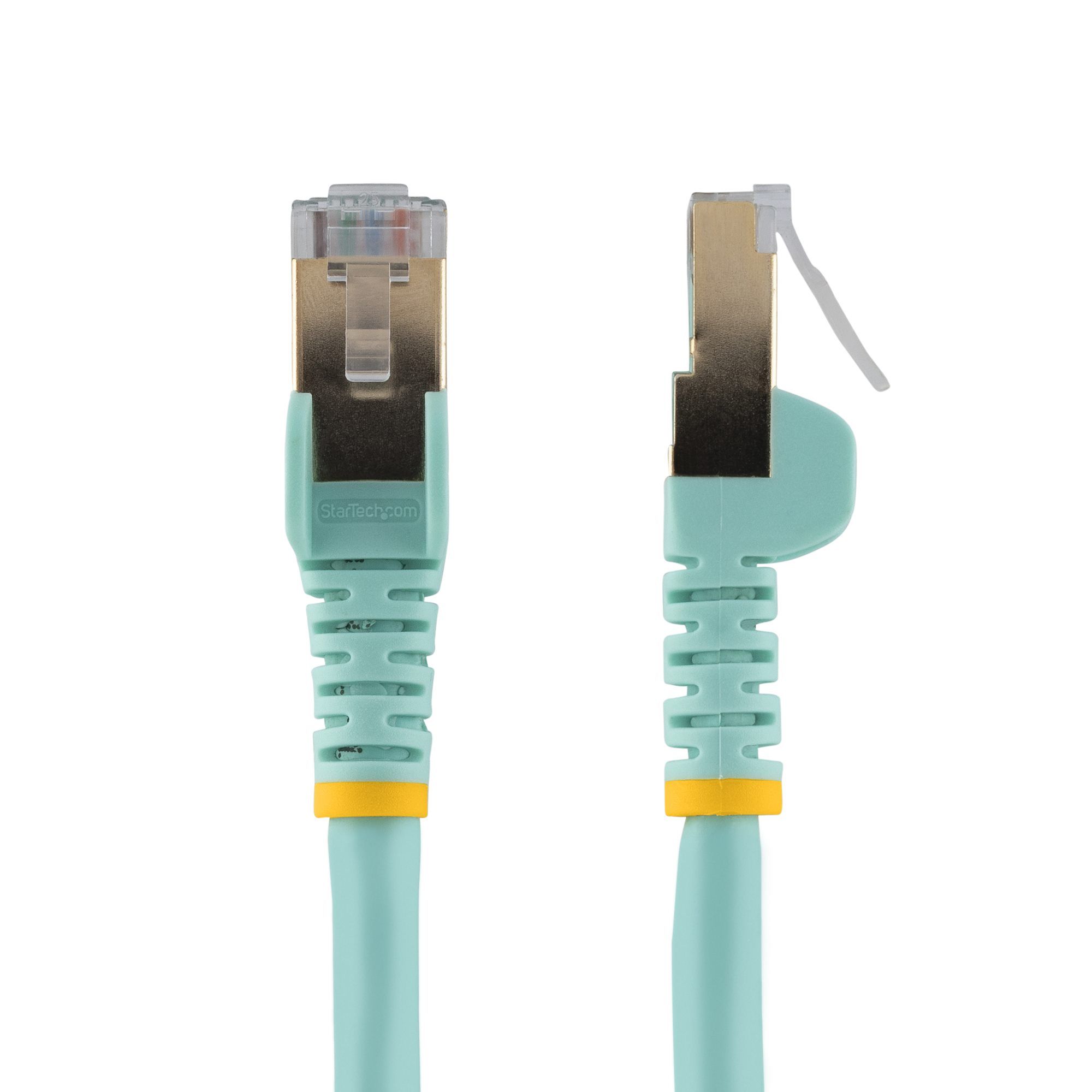 PATCH CABLE CAT6A 0.5M AQUA/STP 10GBIT/S M/M SNAGLESS_2