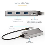 4-PORT USB-C 10GBPS HUB/- 3X USB-A/1X USB-C FOR LAPTOPS_13