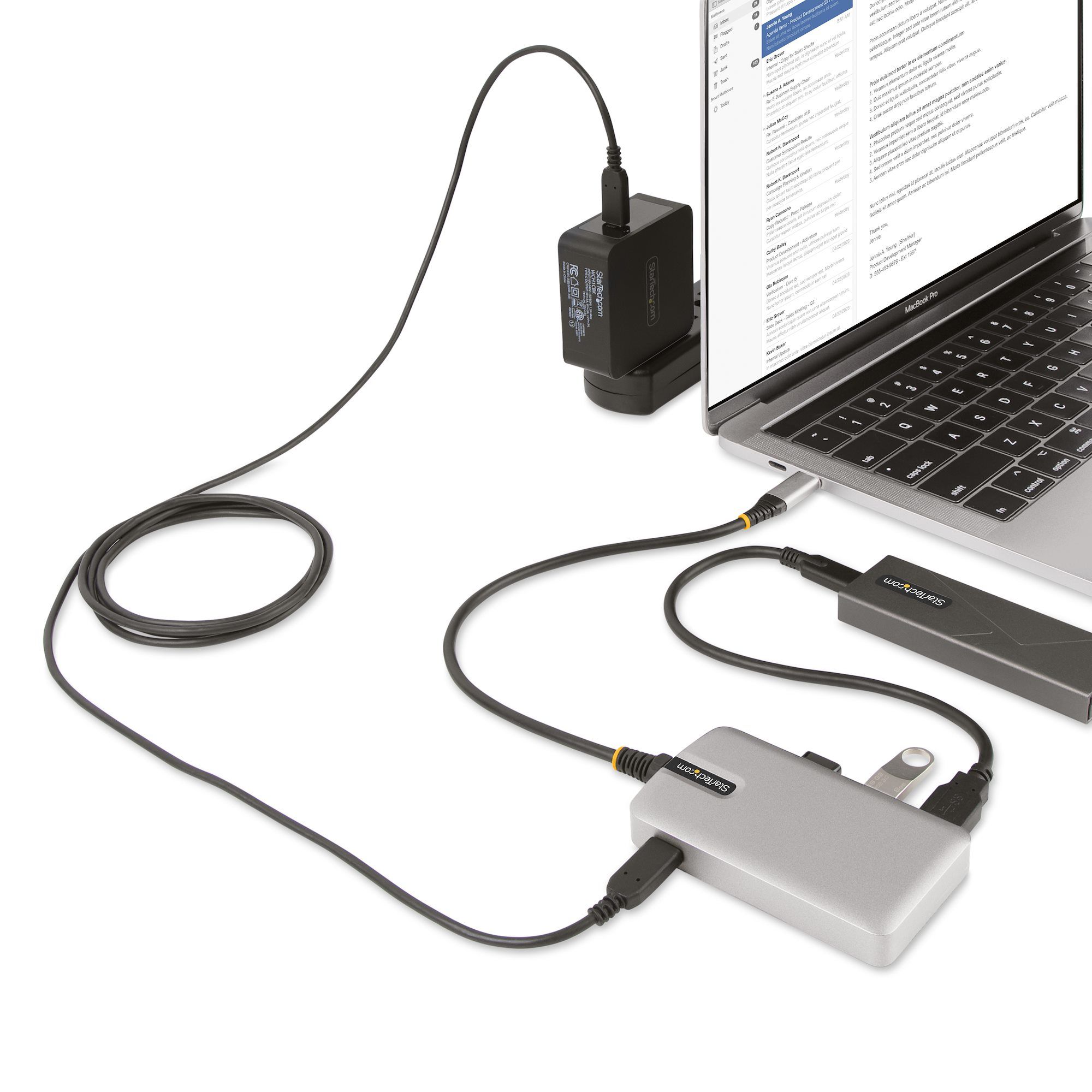 4-PORT USB-C 10GBPS HUB/- 3X USB-A/1X USB-C FOR LAPTOPS_10