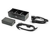 3 slot battery charger; ZQ600, QLn and ZQ500 Series; Includes power supply and EU power cord_1