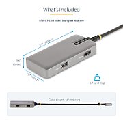 USB-C MULTIPORT ADAPTER HDMI/- 3-PORT USB HUB MINI HUB_13