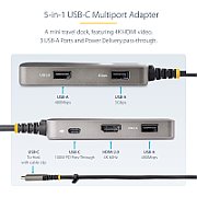 USB-C MULTIPORT ADAPTER HDMI/- 3-PORT USB HUB MINI HUB_9