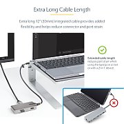 USB-C MULTIPORT ADAPTER HDMI/- 3-PORT USB HUB MINI HUB_10