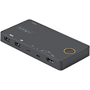 2 PORT HYBRID USB-C KVM SWITCH/KVM SWITCH - 4K 60HZ HDMI 2.0_1