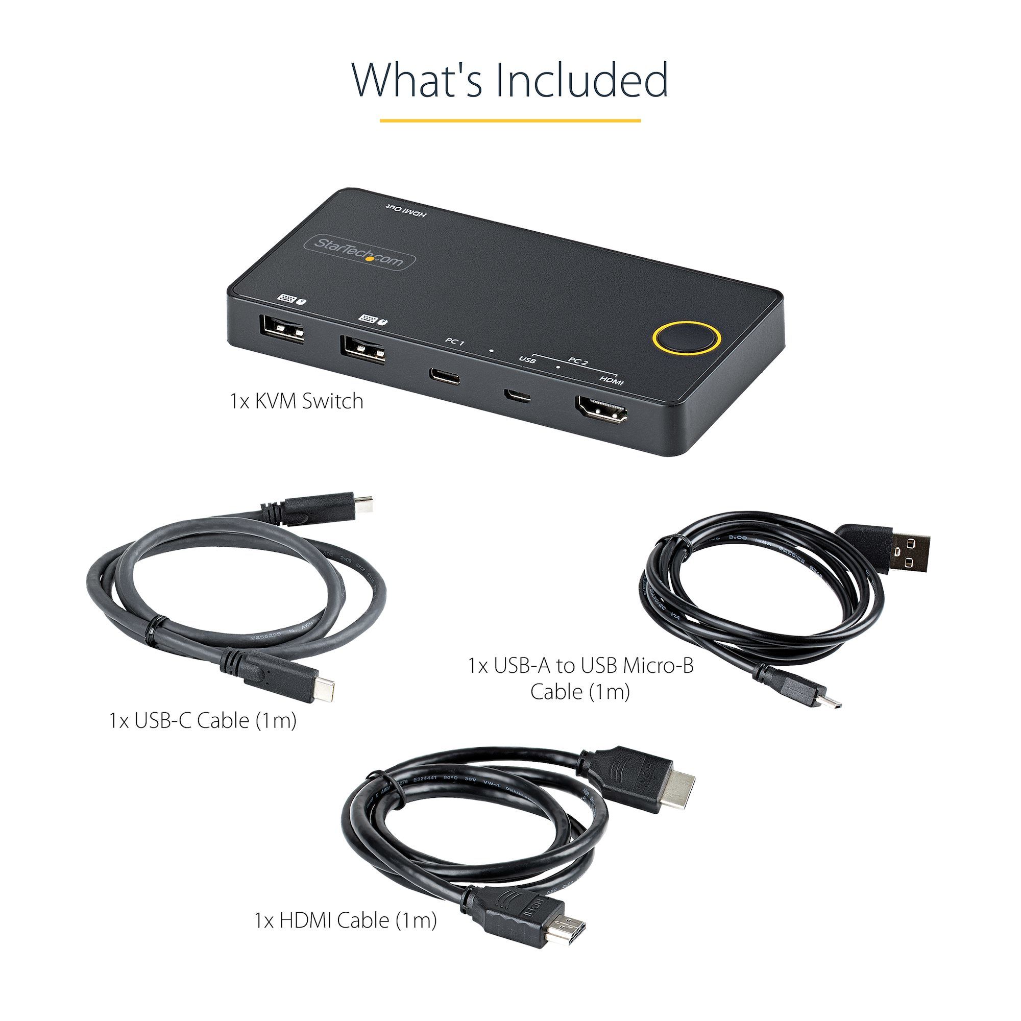 2 PORT HYBRID USB-C KVM SWITCH/KVM SWITCH - 4K 60HZ HDMI 2.0_12