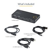 2 PORT HYBRID USB-C KVM SWITCH/KVM SWITCH - 4K 60HZ HDMI 2.0_12