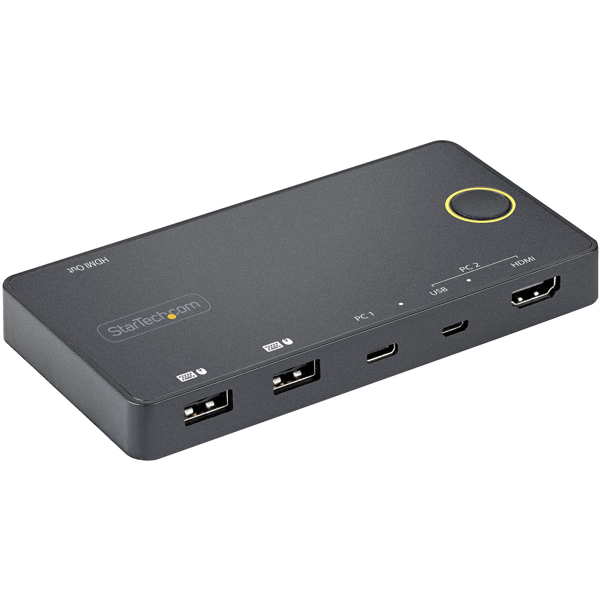 2 PORT HYBRID USB-C KVM SWITCH/KVM SWITCH - 4K 60HZ HDMI 2.0_5
