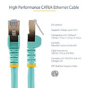 5M CAT6A ETHERNET CABLE AQUA/._5