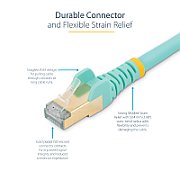5M CAT6A ETHERNET CABLE AQUA/._6