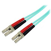 10M AQUA FIBER PATCH CABLE/._1