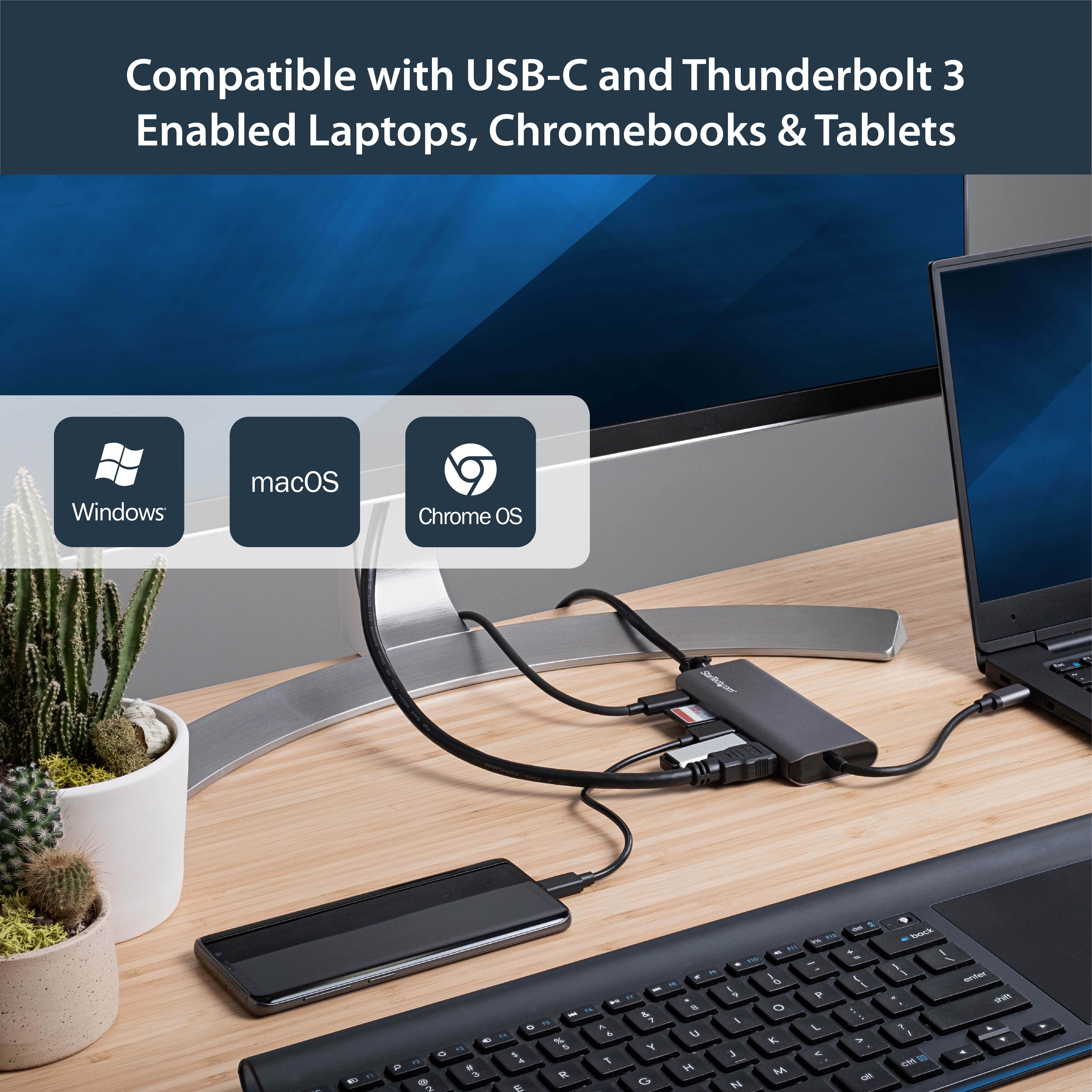 USB C ADAPTER - HDMI - SD - PD/._8