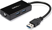USB 3.0 NETWORK ADAPTER + HUB/IN_1