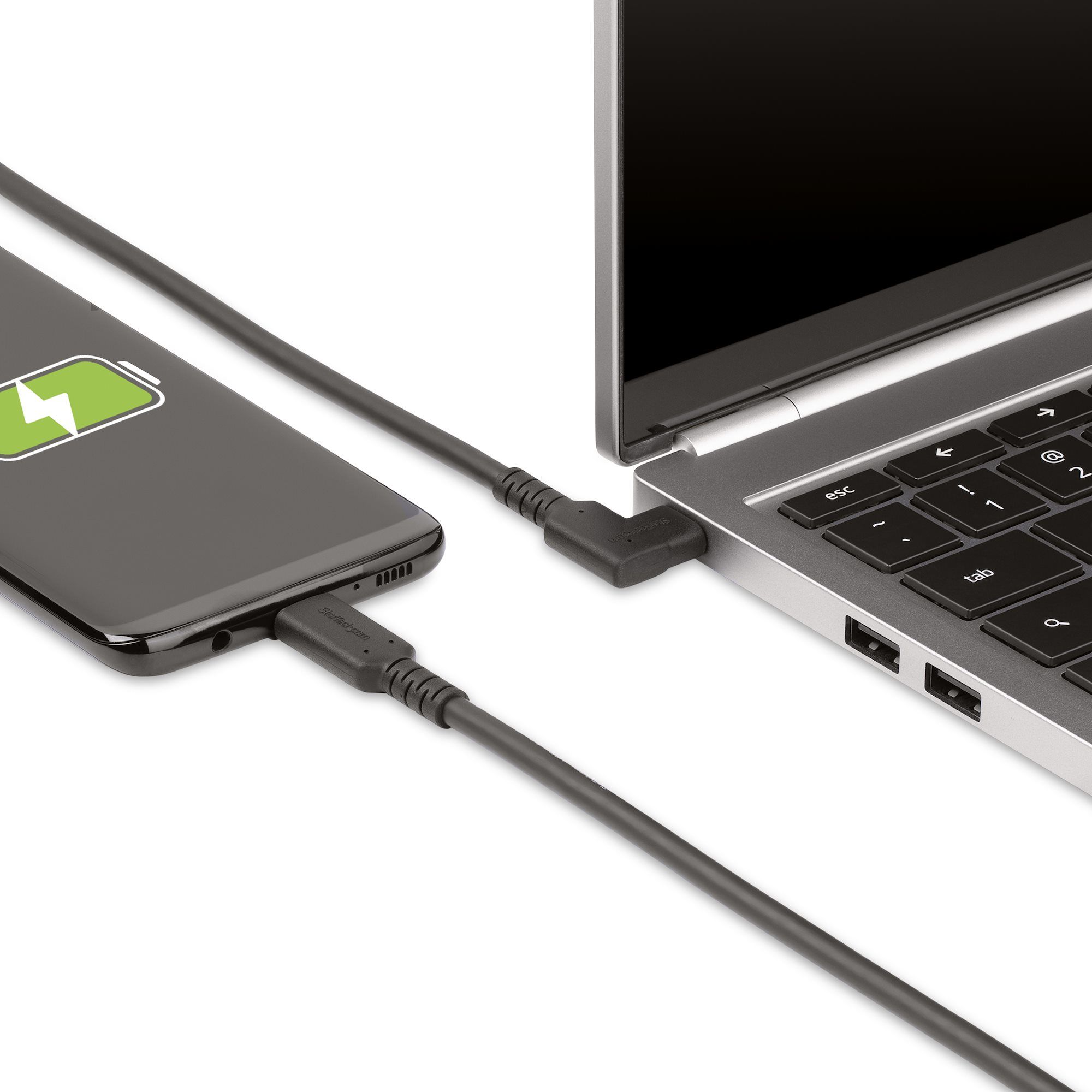 RUGGED RIGHT ANGLE USB-C CABLE/USB C TO C CABLE - 90 DEGREES_6
